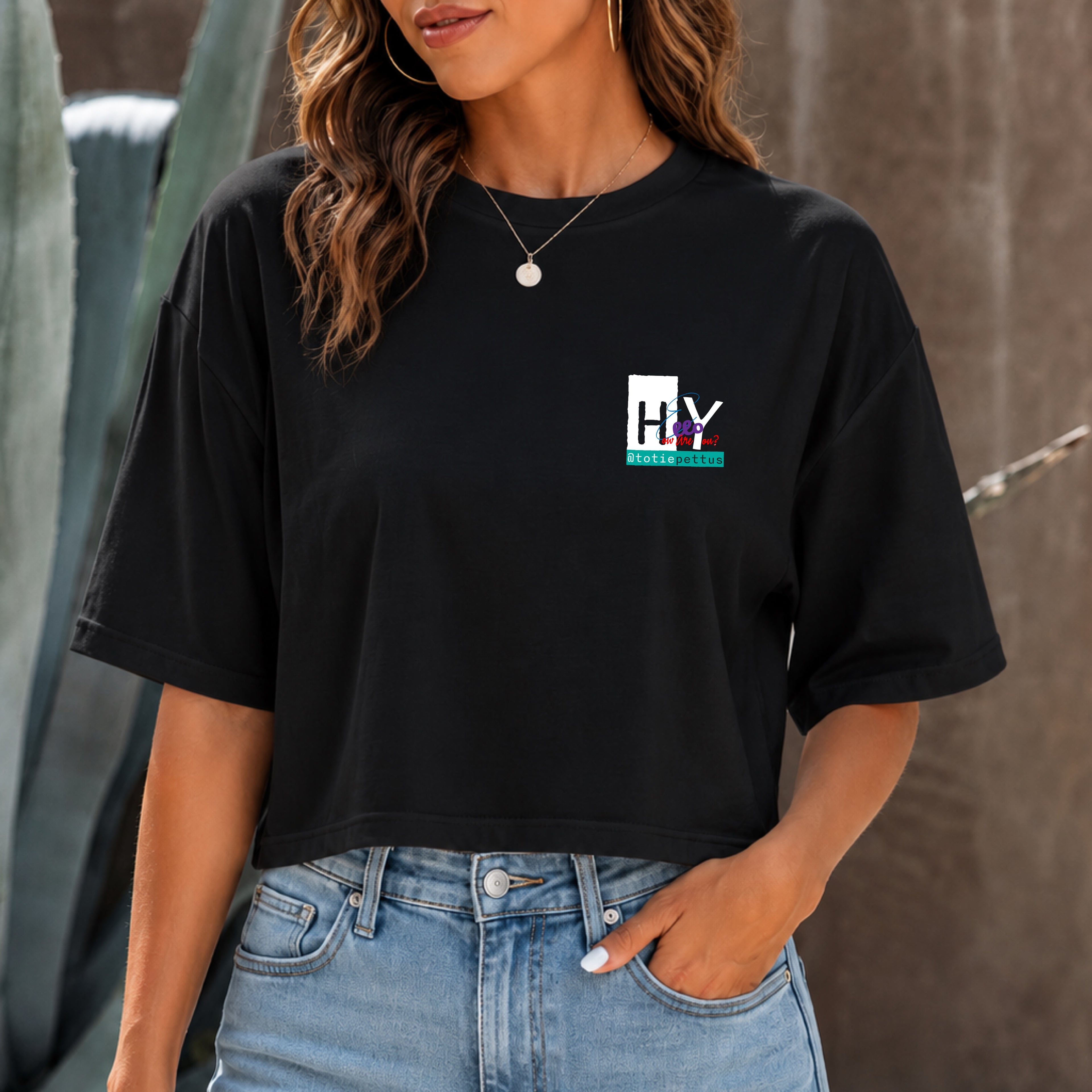 Blessings Bestowed Women’s Cropped T-Shirt