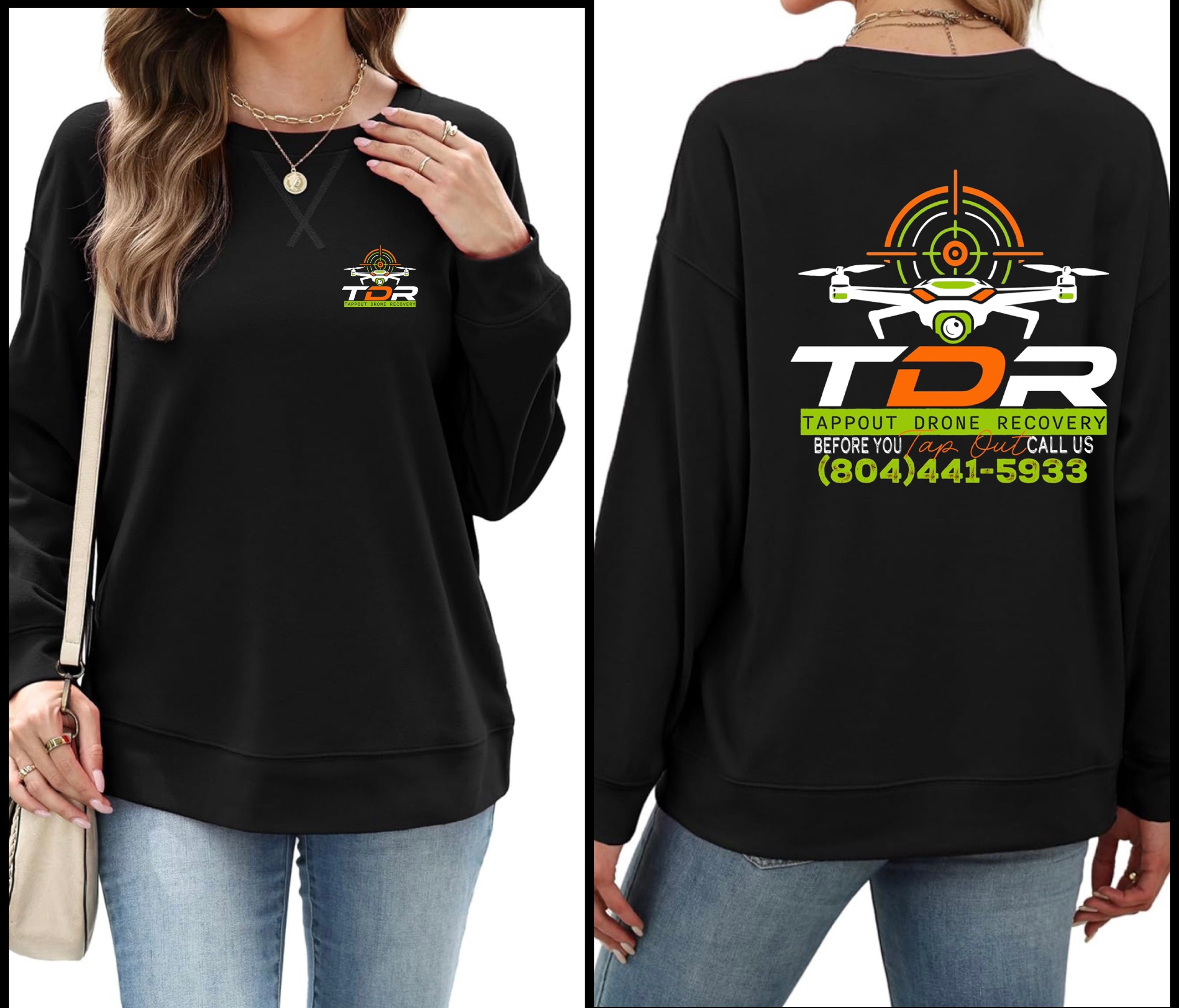 Tappout Drone Recovery Women’s Sweatshirt