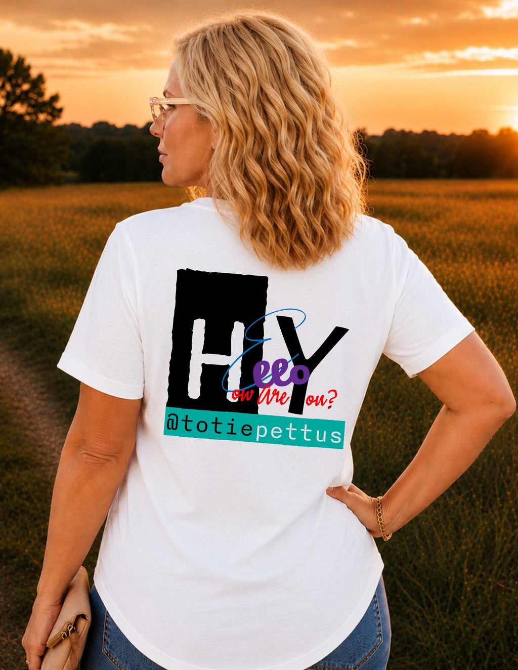 Hey, Hello, How Are You? Women’s V-Neck T-Shirt