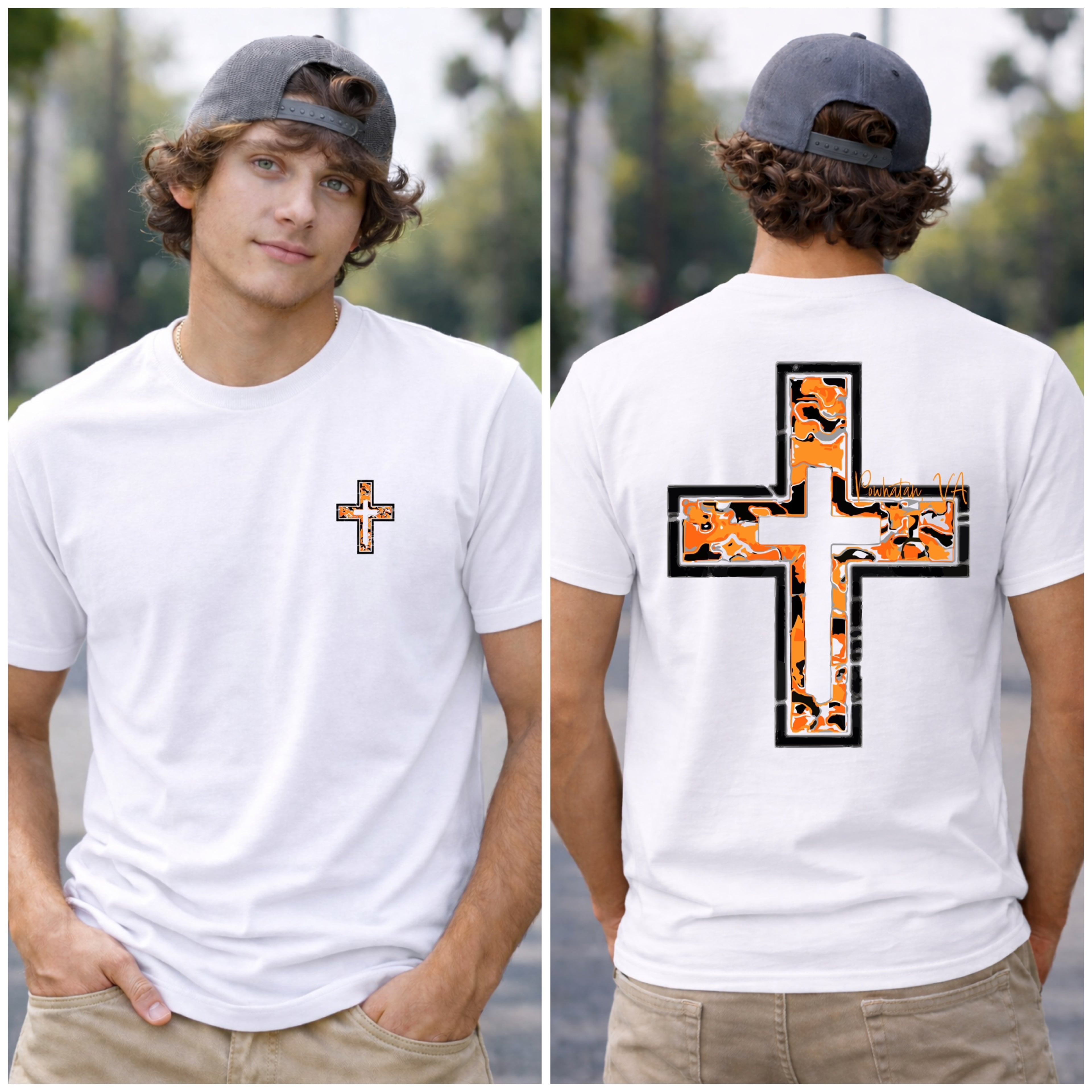 Powhatan Cross Short Sleeve T-Shirt
