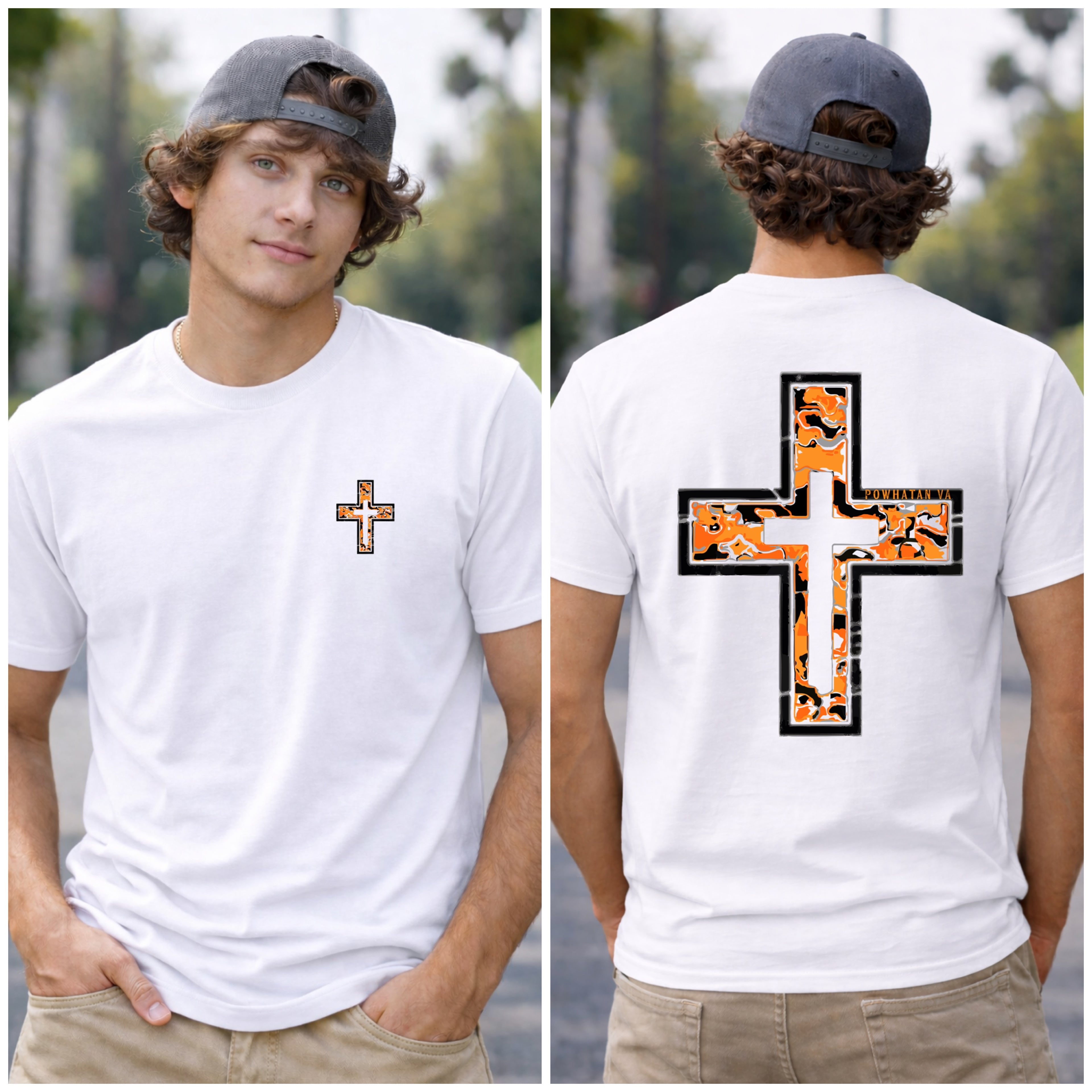 Powhatan Cross Short Sleeve T-Shirt