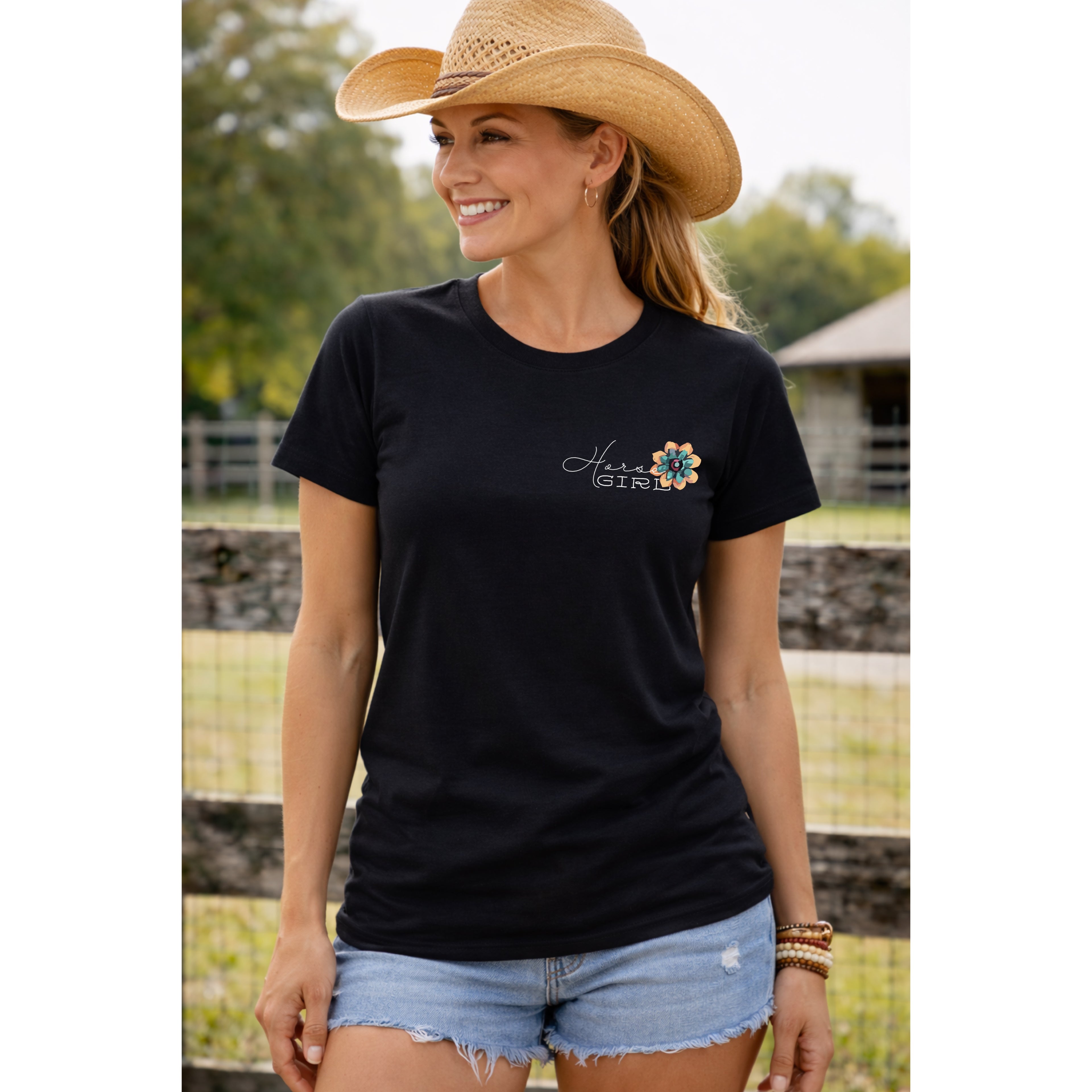 Horse Girl Short Sleeve T-shirt