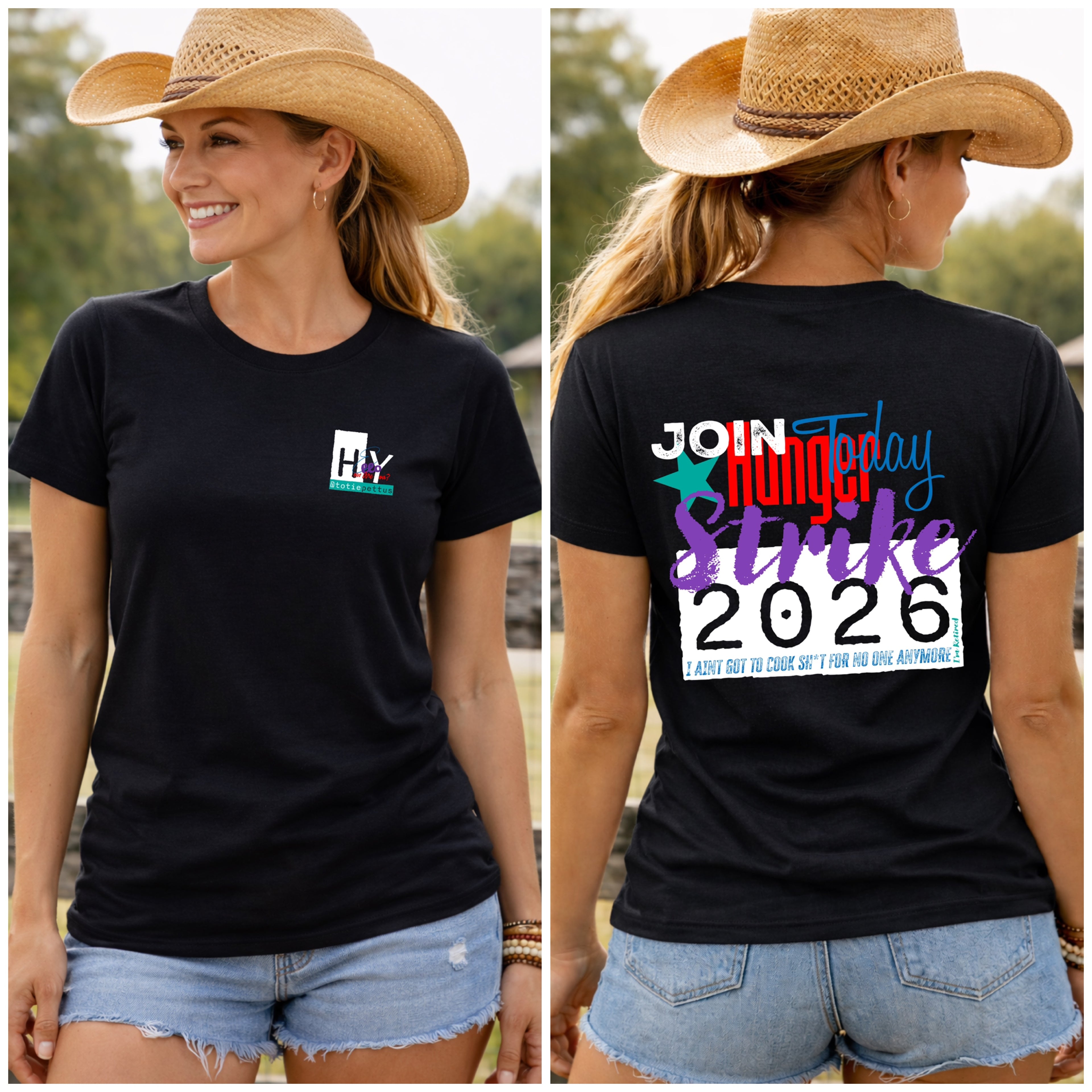 Hunger Strike 2026 Short Sleeve T-shirt