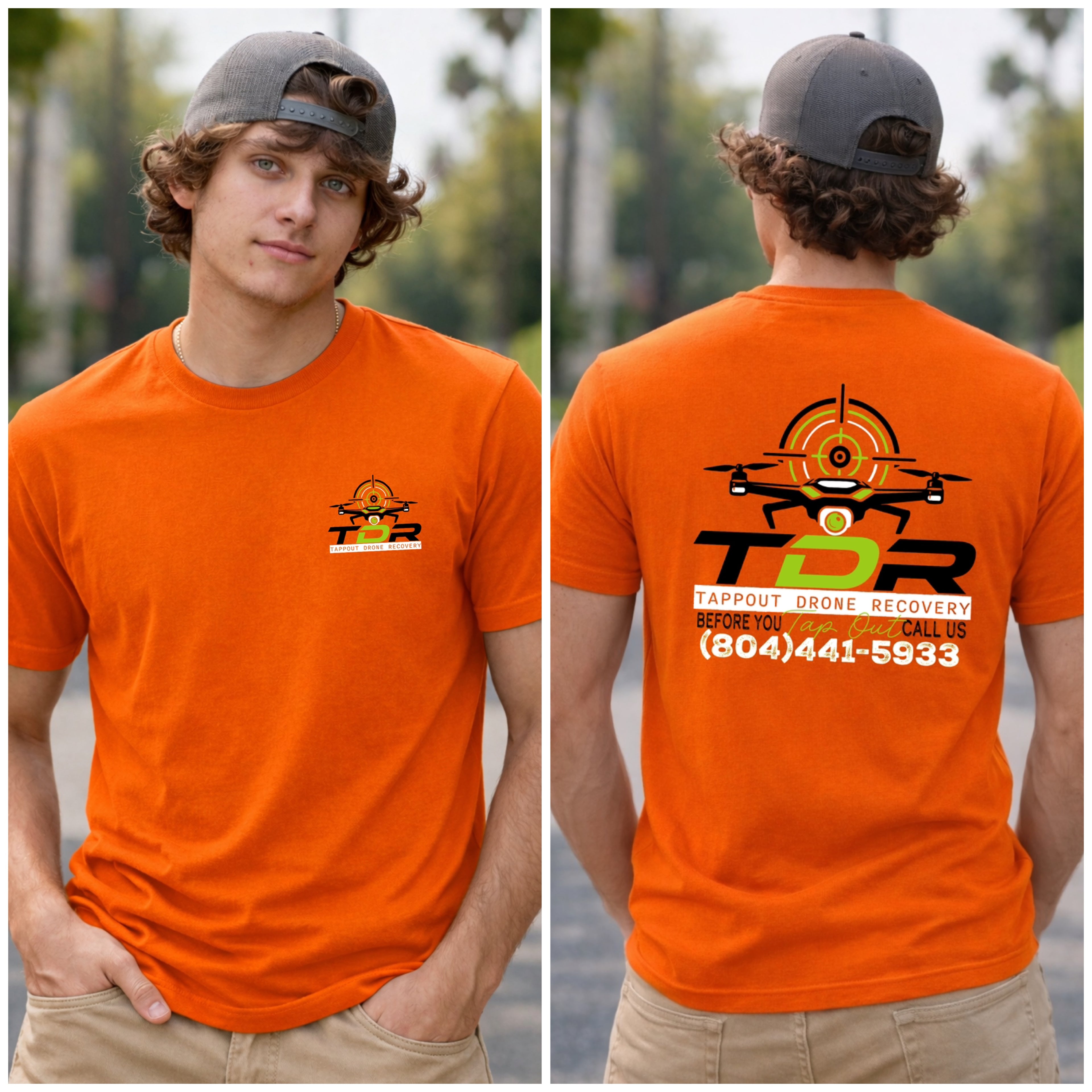 Tappout Drone Recovery Short Sleeve T-Shirt