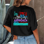 Hey, Hello, How Are You? Women’s Cropped T-Shirt