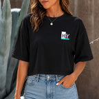 Hey, Hello, How Are You? Women’s Cropped T-Shirt