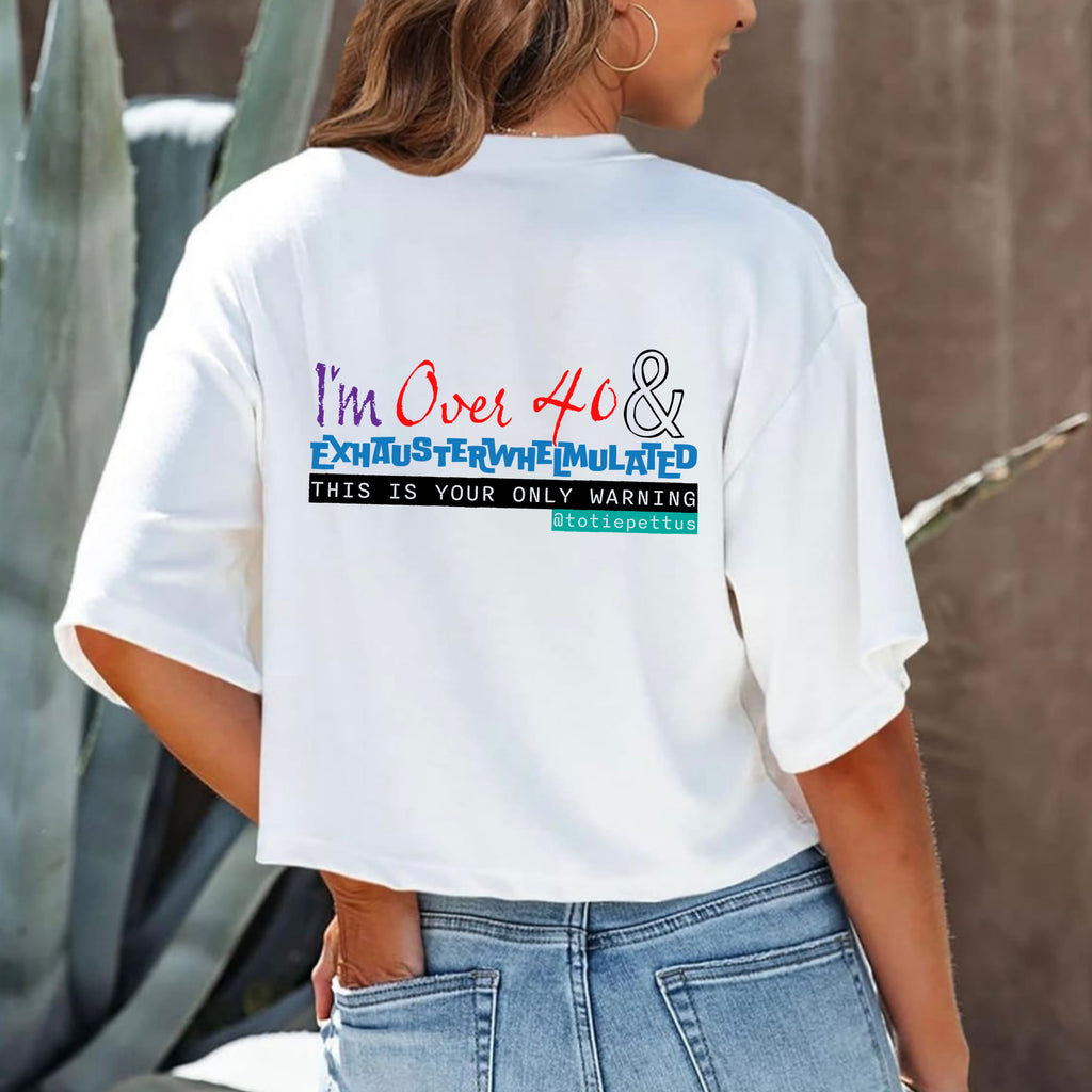 Hey, Hello, How Are You? Women’s Cropped T-Shirt