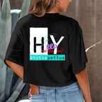 Hey, Hello, How Are You? Women’s Cropped T-Shirt