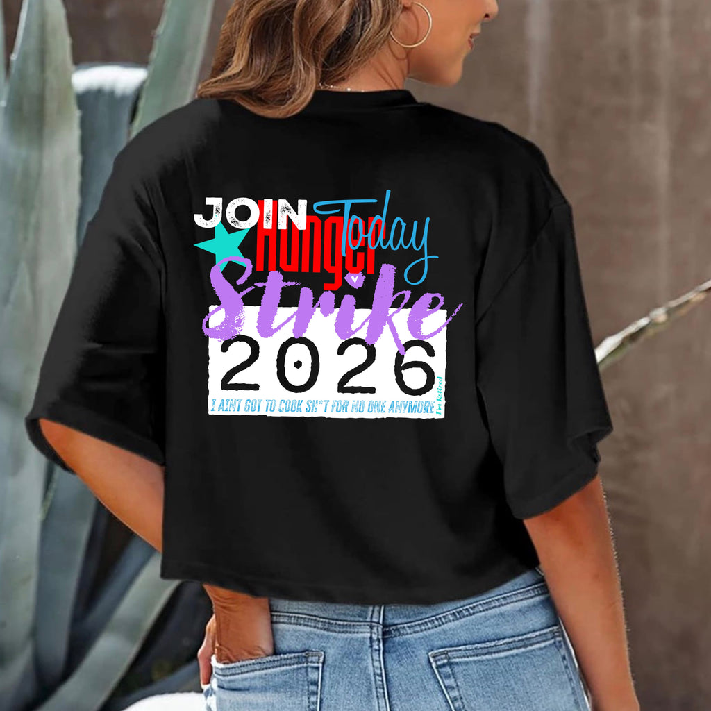 Hey, Hello, How Are You? Women’s Cropped T-Shirt