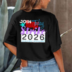 Hey, Hello, How Are You? Women’s Cropped T-Shirt
