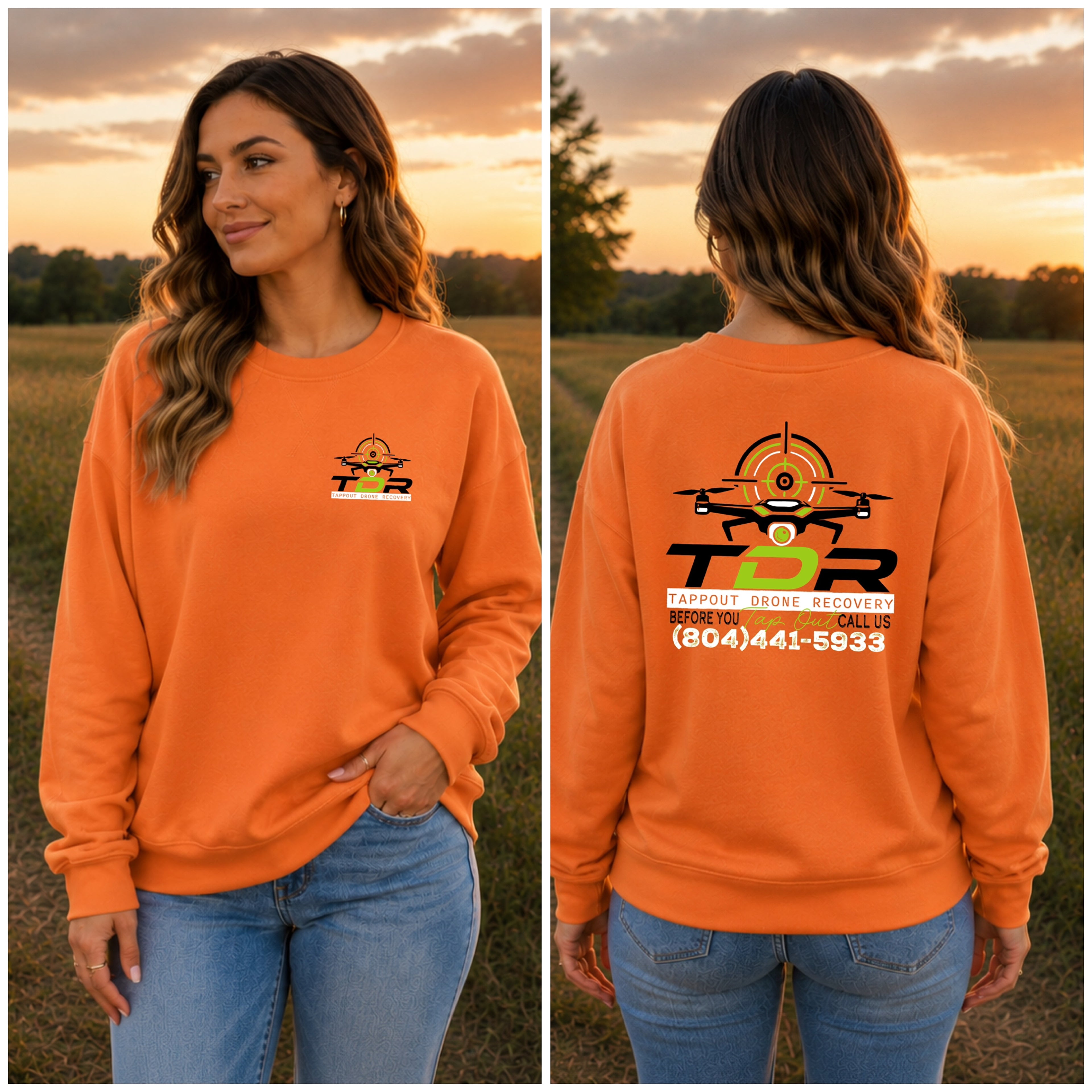 Tappout Drone Recovery Women’s Sweatshirt