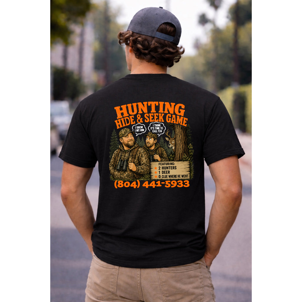 TDR Hunting Hide & Seek Short Sleeve T-Shirt
