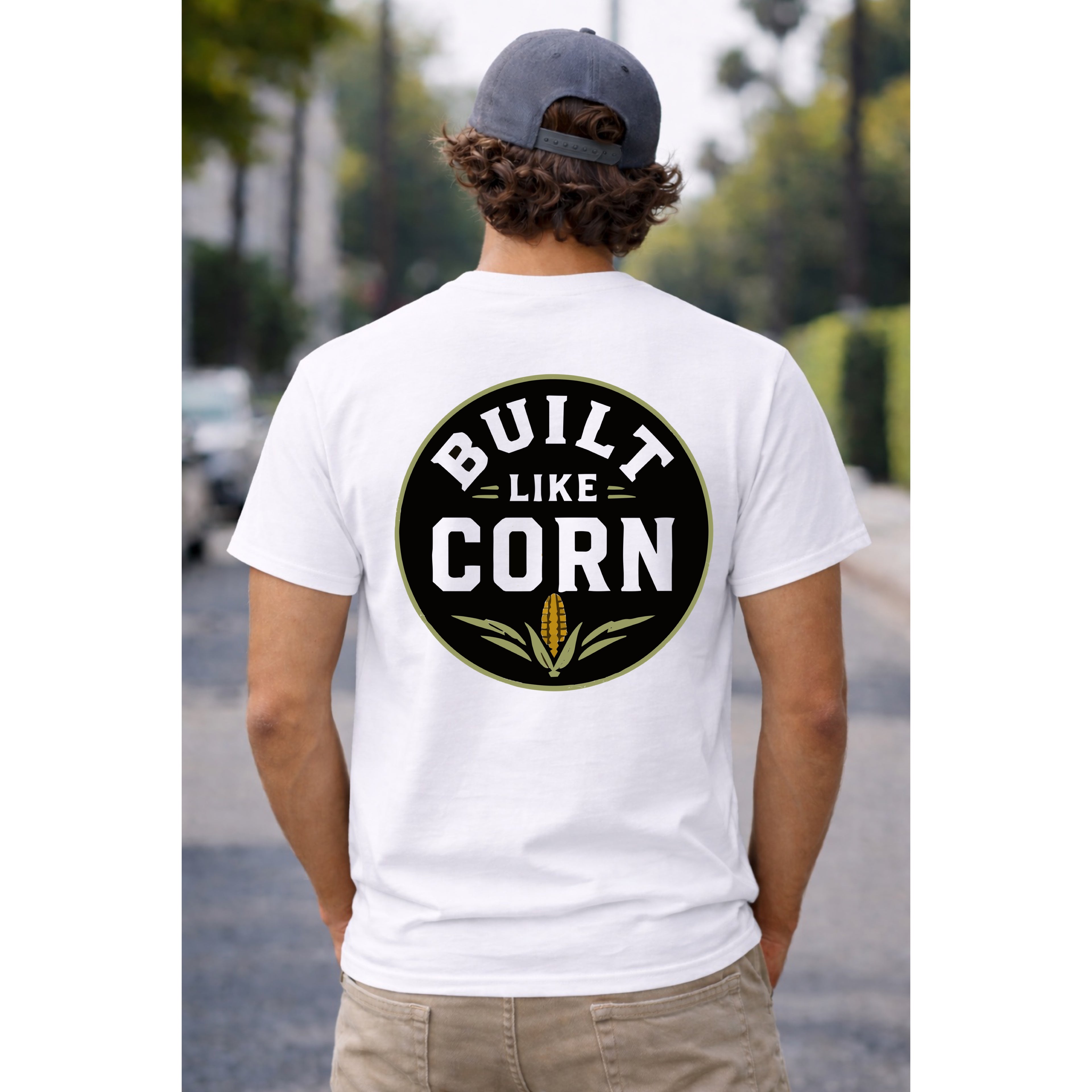 Built Like Corn Short Sleeve T-Shirt