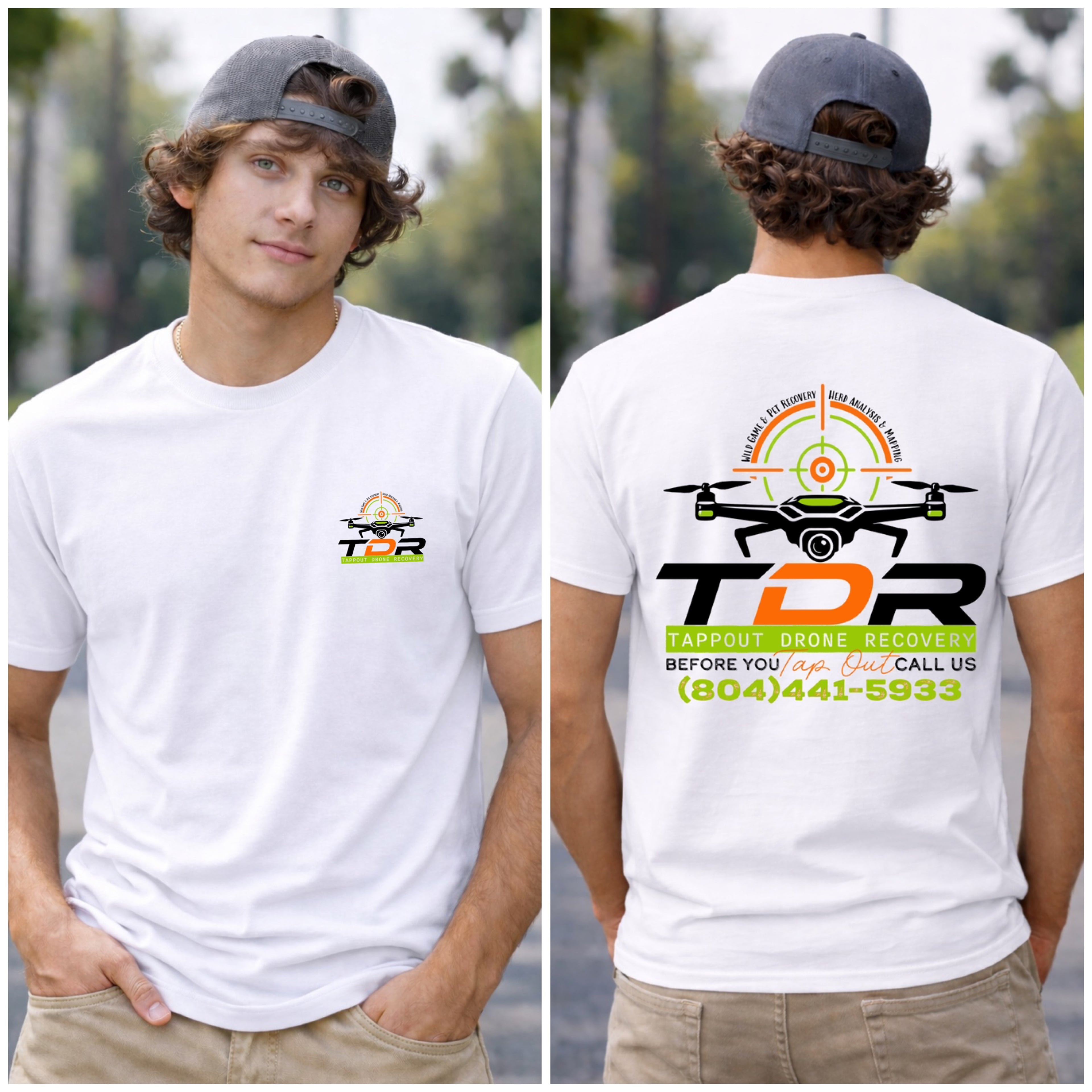 Tappout Drone Recovery Short Sleeve T-Shirt