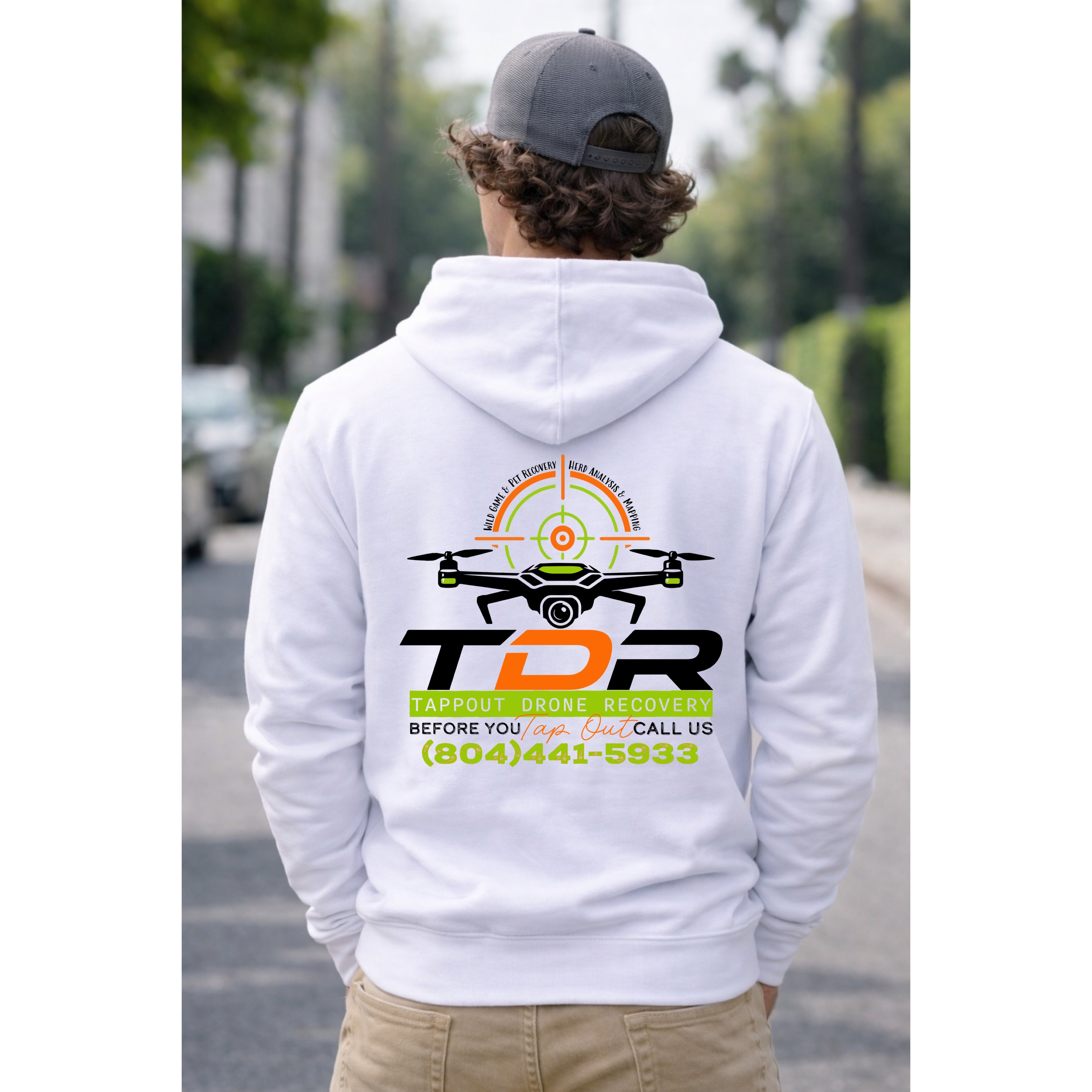 Tappout Drone Recovery Hoodie Sweatshirt
