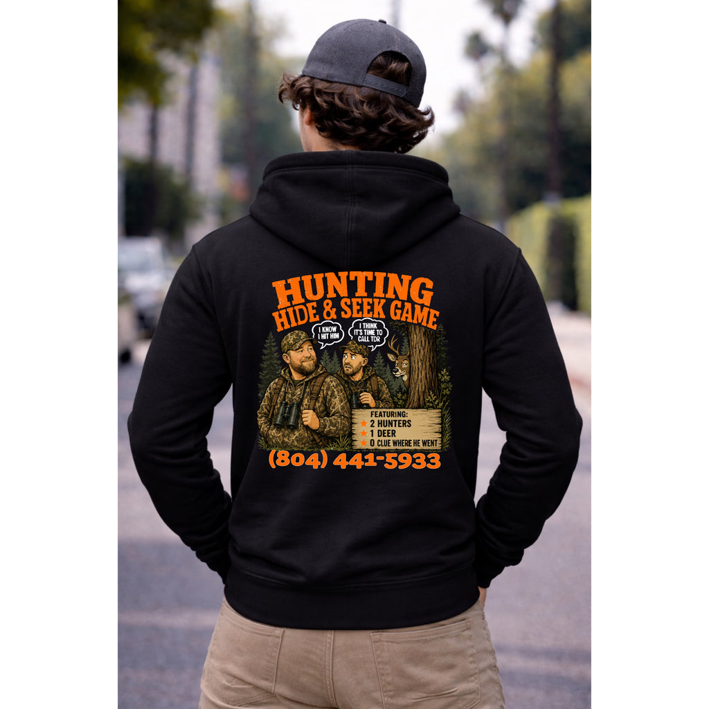 TDR Hunting Hide & Seek Hoodie Sweatshirt