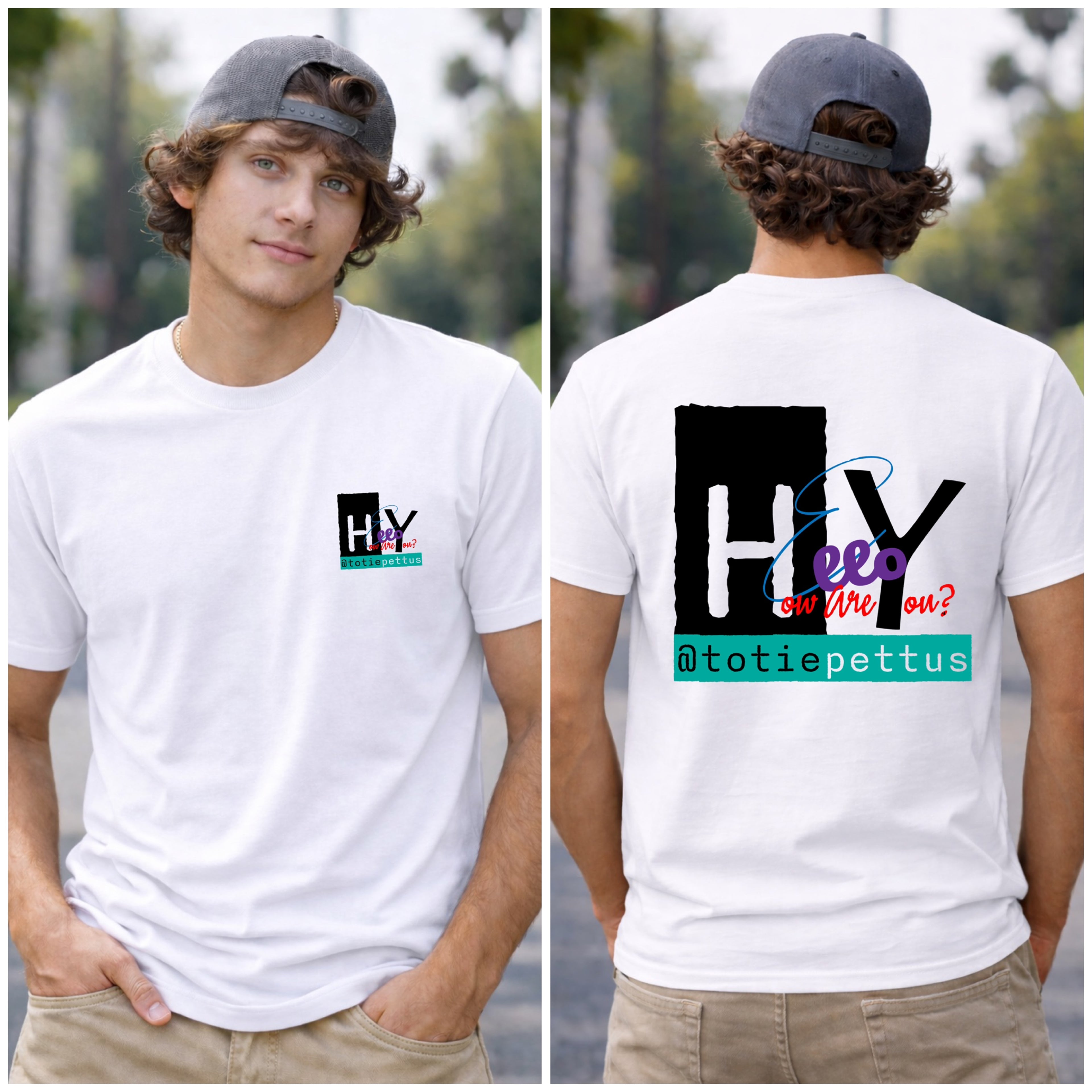 Hey, Hello, How Are You? Short Sleeve T-Shirt