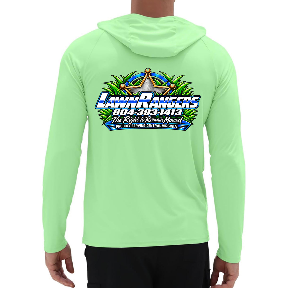 Lawn Rangers 50+ Quick Dry Long Sleeve Hoodie