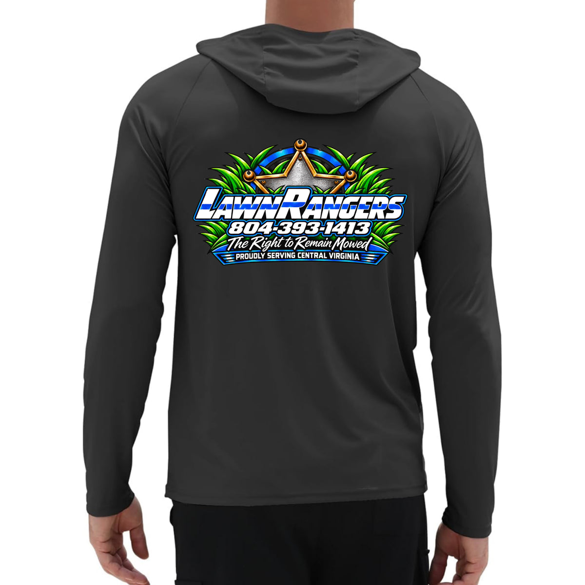 Lawn Rangers 50+ Quick Dry Long Sleeve Hoodie