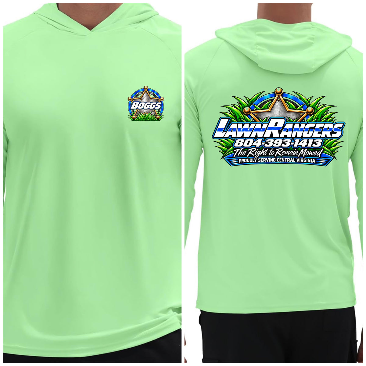 Lawn Rangers 50+ Quick Dry Long Sleeve Hoodie