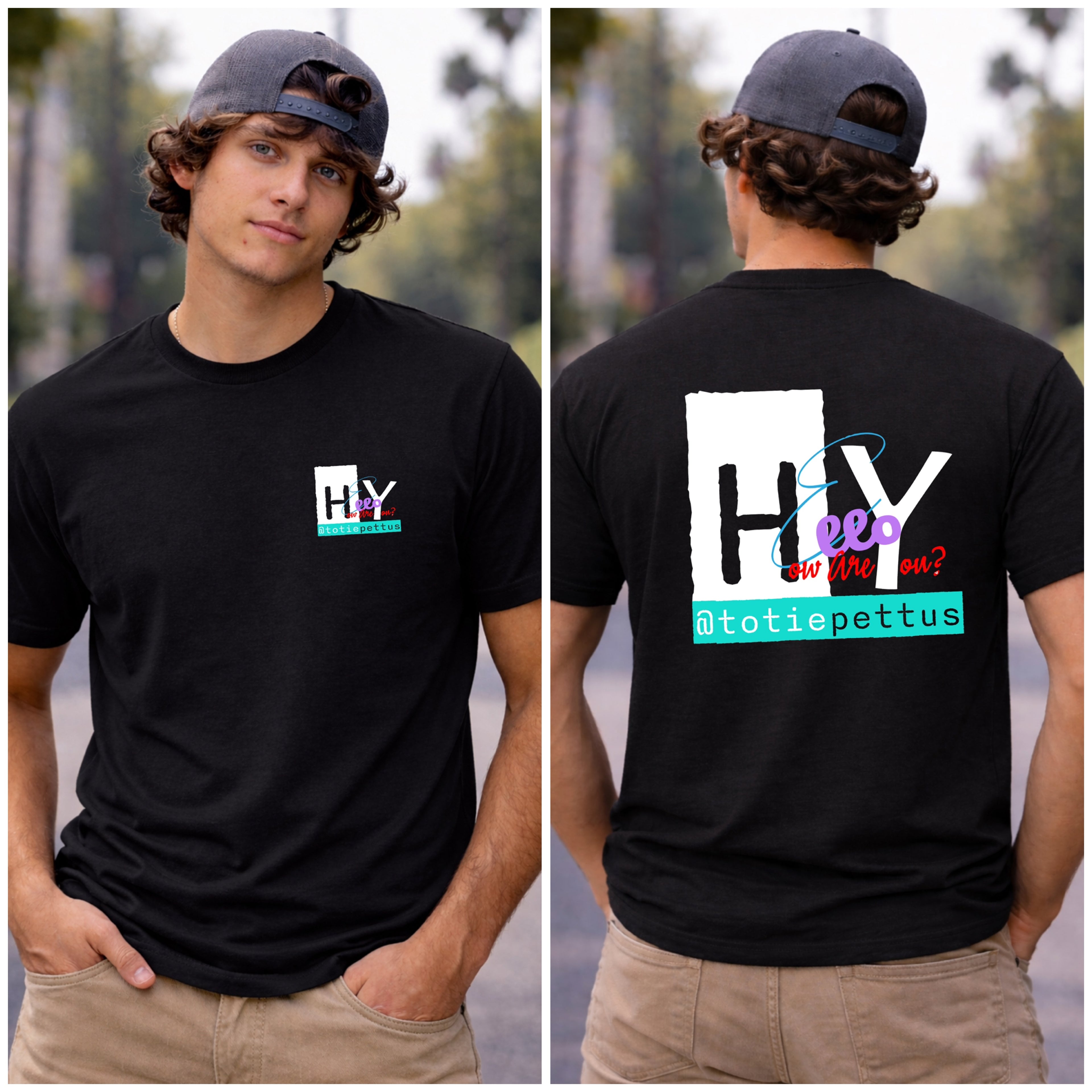 Hey, Hello, How Are You? Short Sleeve T-Shirt