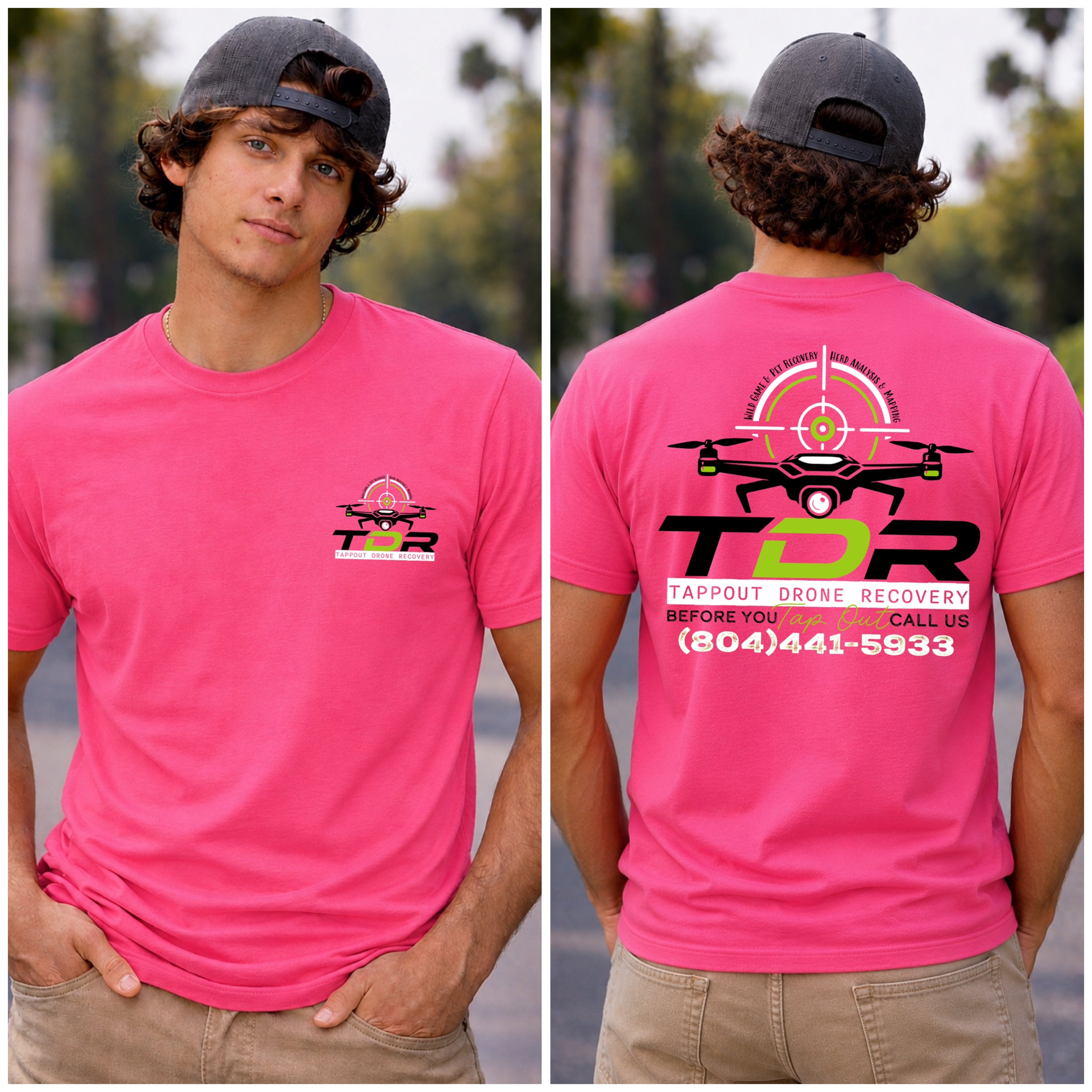 Tappout Drone Recovery Short Sleeve T-Shirt