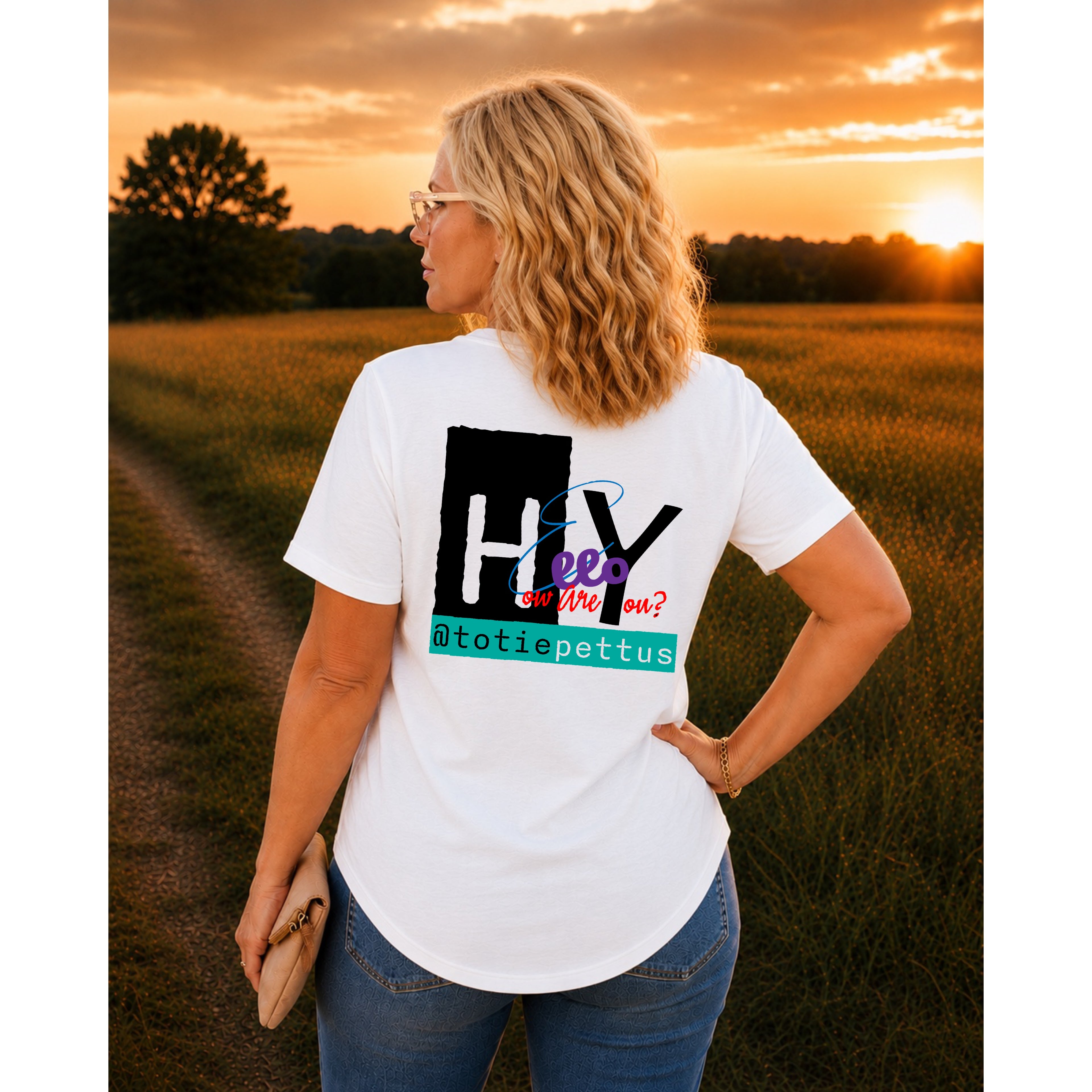 Hey, Hello, How Are You? Women’s V-Neck T-Shirt